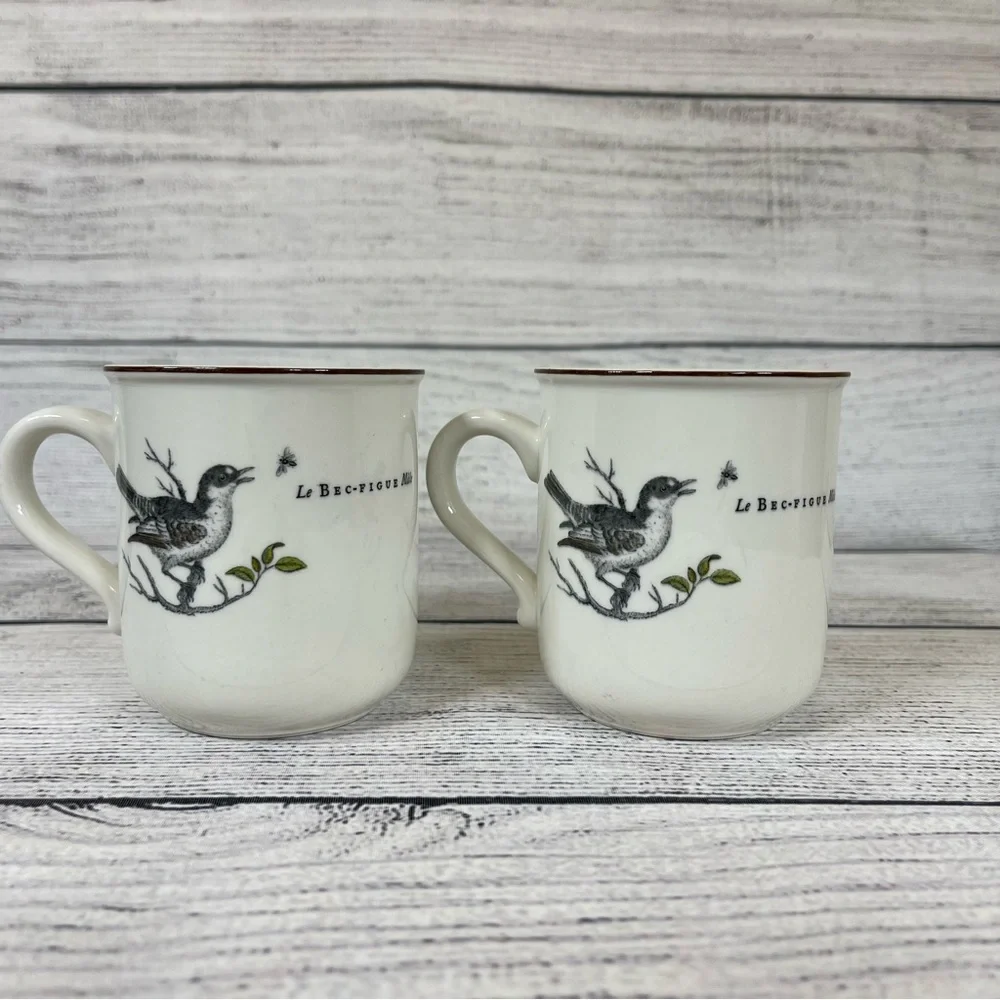 Villeroy & Boch Vintage Discontinued Pattern Paradiso Game Birds 2 Mugs …